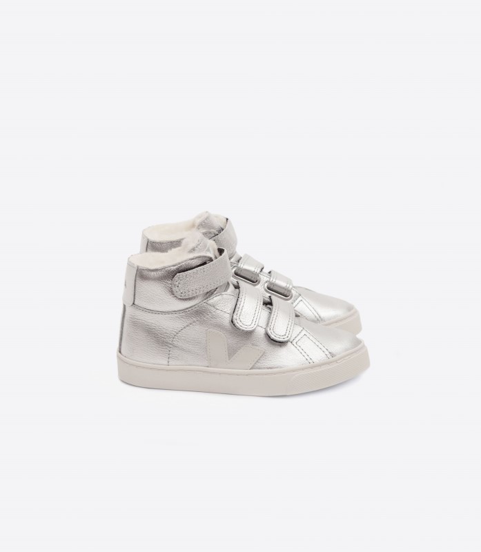 Veja Mid Fured Leather Silver Pierre Original Ireland