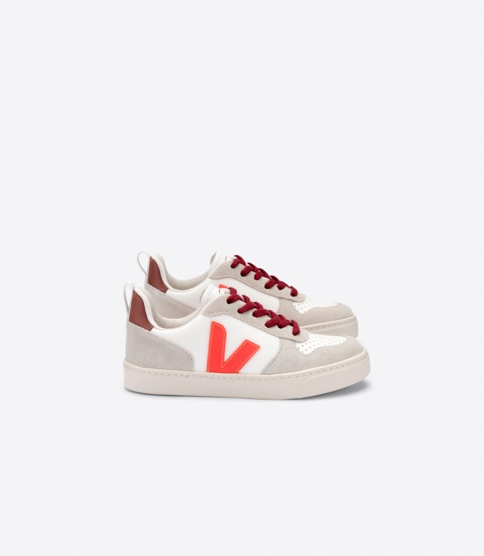 Veja X Bonton White Orange Fluo Dried Petal Special Ireland