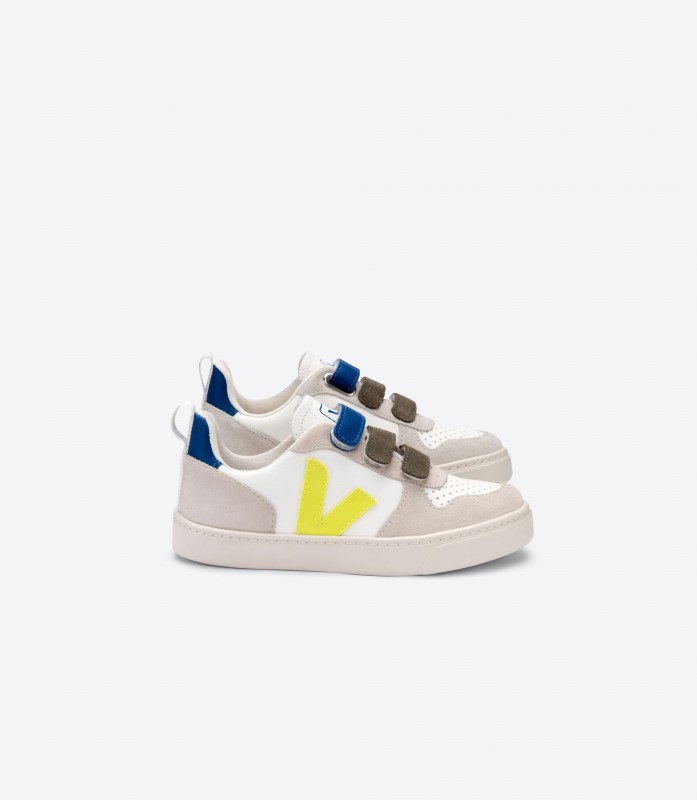 Veja X Bonton White Jaune Fluo Indigo Collection Ireland