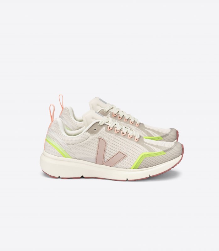 Veja 2 Alveomesh Natural Babe Jaune Fluo Series Ireland