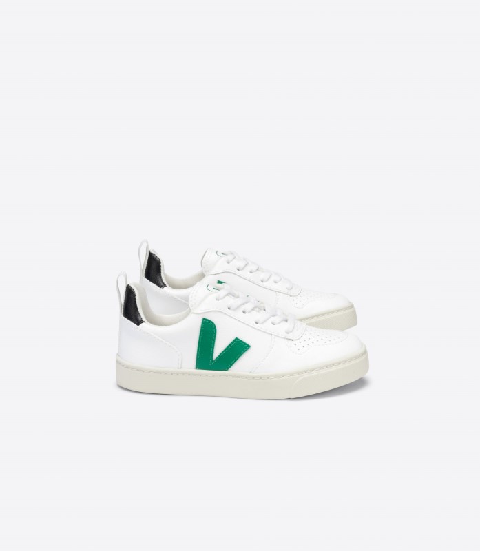 Laces Cwl White Emeraude Black Special Veja Ireland
